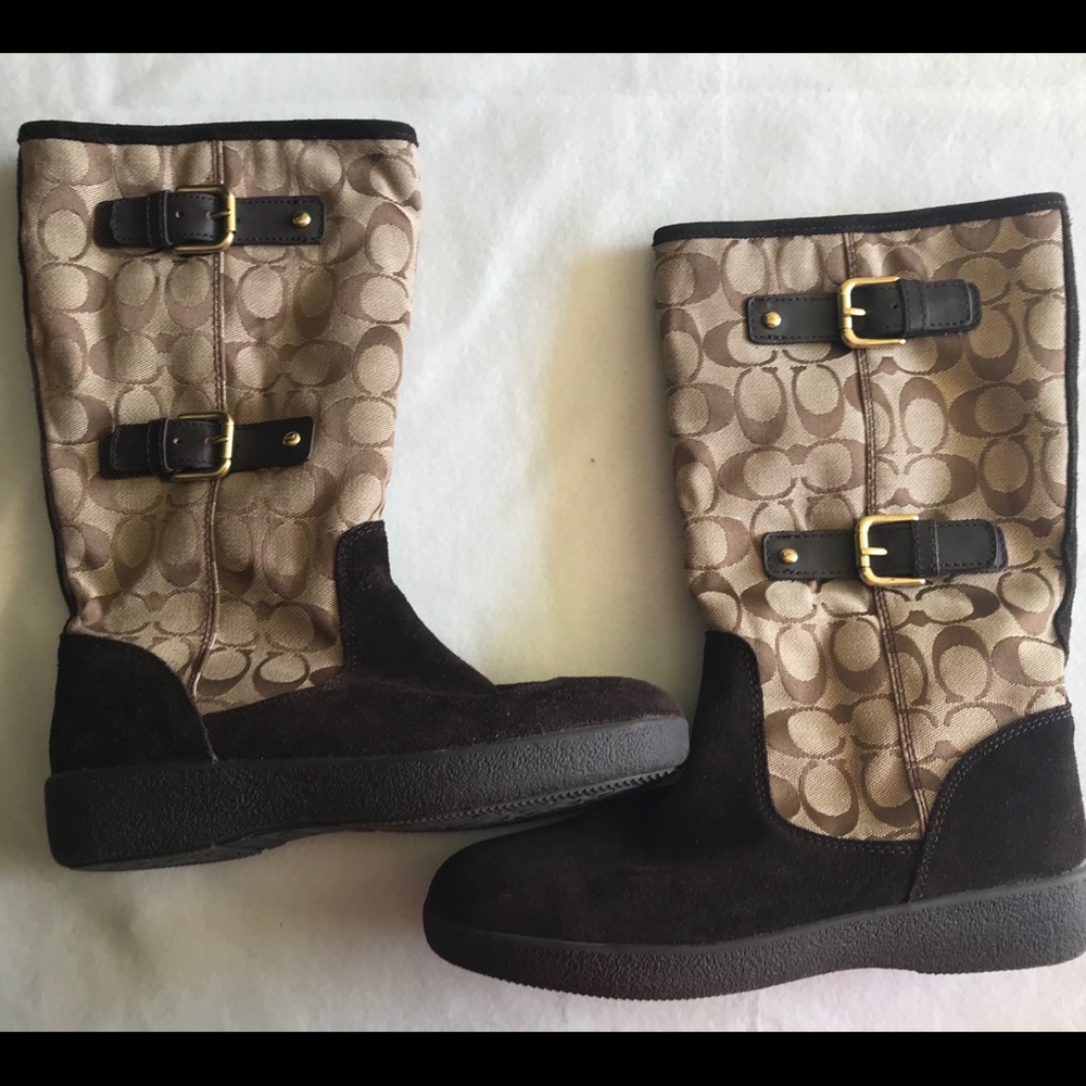 Size 8 1/2 Authentic Coach Boots